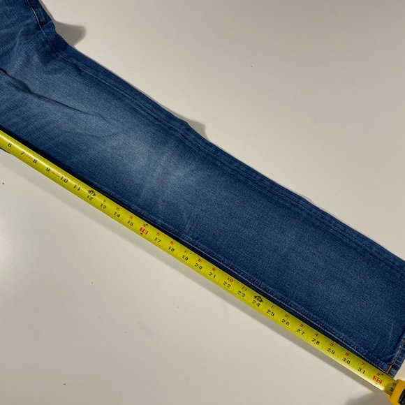 Nudie Jeans Grim Tim Dark Crispy Worn Slim jeans mens size 28x32 - Picture 9 of 9